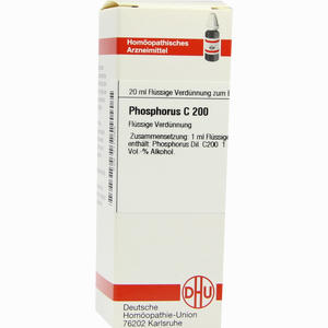 Phosphorus C200 Dilution 20 ml - ab 13,78 €