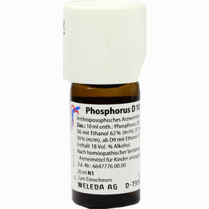 Phosphorus D10 Dilution WELEDA AG 20 ml - ab 0,00 €