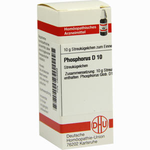 Phosphorus D10 Globuli 10 g - ab 0,00 &euro;