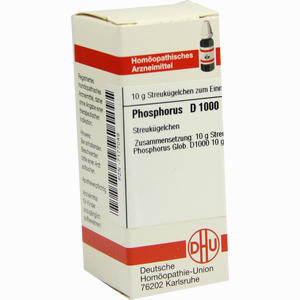 Phosphorus D1000 Globuli 10 g - ab 0,00 €