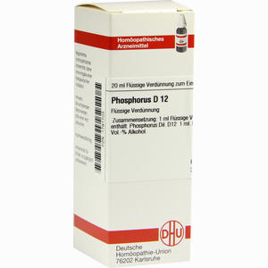Phosphorus D12 Dilution DHU-Arzneimittel 20 ml - ab 7,45 €