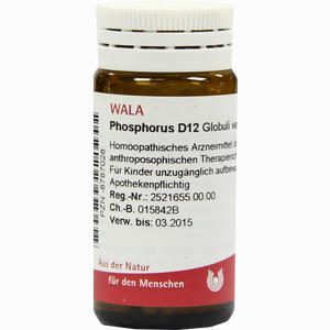 Phosphorus D12 Globuli 20 g - ab 7,56 €