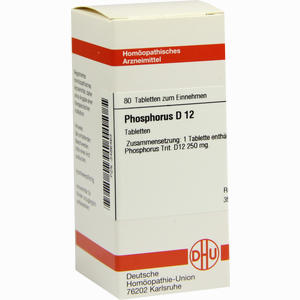 Phosphorus D12 Tabletten 80 Stück - ab 8,00 €