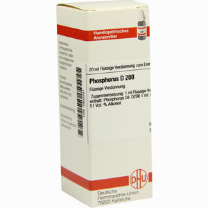 Phosphorus D200 Dilution DHU-Arzneimittel 20 ml - ab 14,16 &euro;