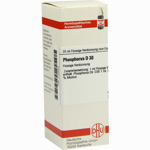 Phosphorus D30 Dilution 20 ml - ab 8,41 €