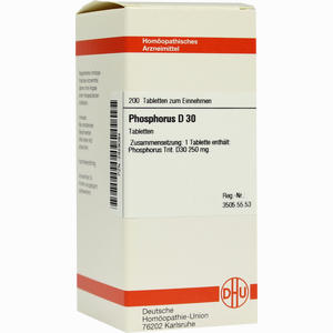 Phosphorus D30 Tabletten 200 Stück - ab 0,00 €