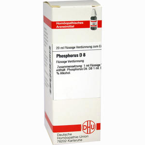 Phosphorus D8 Dilution DHU-Arzneimittel GmbH & Co. KG 20 ml - ab 11,59 &euro;