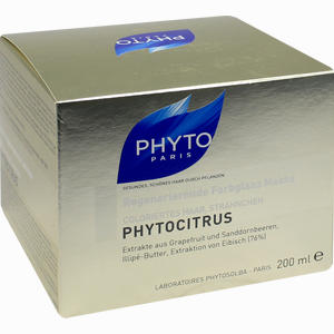 Phyto Phytocitrus Maske Coloriertes Haar Haarspülung 200 ml Phyto Phytocitrus Maske Coloriertes Haar Haarspülung 200 ml