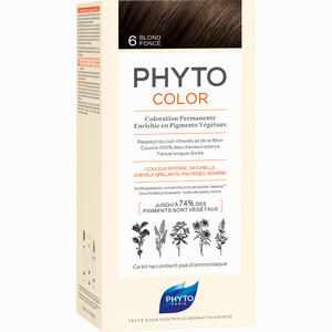 Phytocolor 6 Dunkelblond Ohne Ammoniak 1 Stück - ab 0,00 €