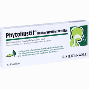 Phytohustil Hustenreizstiller Pastillen  20 Stück Phytohustil Hustenreizstiller Pastillen  20 Stück