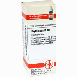 Phytolacca D10 Globuli 10 g - ab 0,00 &euro;
