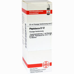 Phytolacca D12 Dilution 20 ml - ab 8,01 &euro;