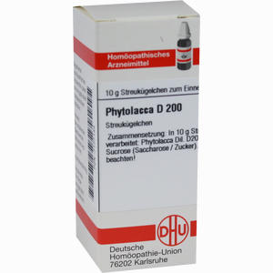 Phytolacca D200 Globuli 10 g - ab 14,84 €