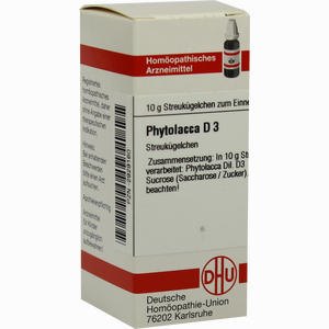 Phytolacca D3 Globuli 10 g - ab 6,95 €