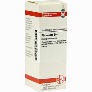 Phytolacca D4 Dilution 20 ml - ab 8,74 €