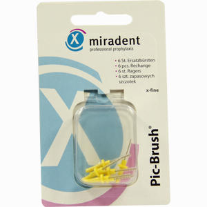 Pic Brush Interdentalbürsten Gelb 1.2mm Zahnbürste 6 Stück - ab 4,41 €