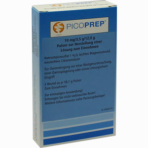 Picoprep Pulv. Z. Herstellung E. Lösung Z. Einnehmen EurimPharm Arzneimittel GmbH 2 Stück - ab 15,12 €