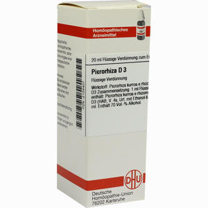 Picrorhiza D3 Dilution 20 ml - ab 0,00 &euro;