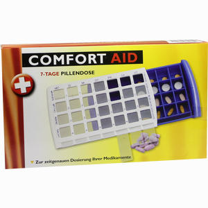 Pillendose für 7 Tage mit 28 Fächern 1 Stück - ab 5,71 €