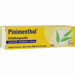 Pinimenthol Erkältungssalbe  20 g - ab 3,58 €