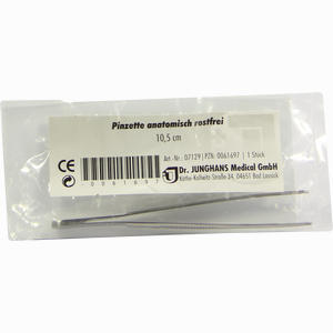 Pinzette Anatomisch 10. 5cm Dr. Junghans Medical 1 Stück - ab 2,81 €