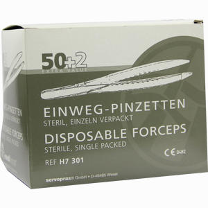 Pinzette Einmalgebrauch Steril 50 Stück - ab 10,83 €