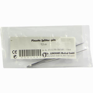 Pinzette Splitter Spitz 9cm Dr. Junghans Medical GmbH 1 Stück - ab 1,77 &euro;