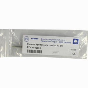 Pinzette Splitter Spitz Rostfrei 13cm 1 Stück - ab 4,26 €