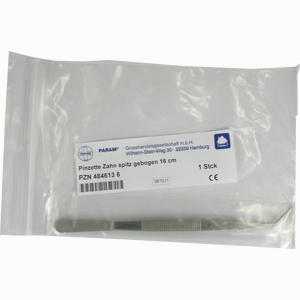 Pinzette Zahn Gebogen Param  1 Stück - ab 4,95 &euro;