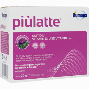Piulatte Humana Pulver zur Herstellung einer Suspension 14 x 5 g - ab 40,41 &euro;