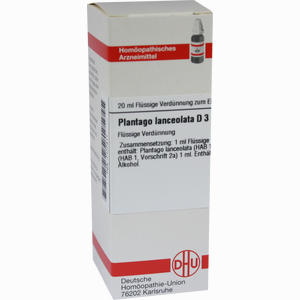 Plantago Lanceol D3 Dilution 20 ml - ab 0,00 &euro;