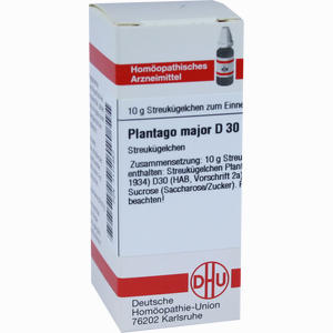 Plantago Major D30 Globuli 10 g - ab 8,20 €