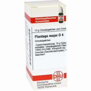 Plantago Major D4 Globuli 10 g - ab 7,85 €