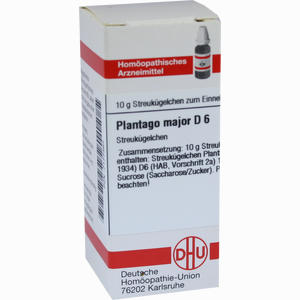Plantago Major D6 Globuli 10 g - ab 7,84 €
