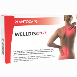 Plantocaps Welldisc Plus Kapseln  60 Stück - ab 33,65 €