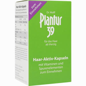 Plantur 39 Haar- Aktiv- Kapseln  60 Stück - ab 12,25 €