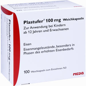 Plastufer 100 Mg Kapseln 100 Stück - ab 0,00 €