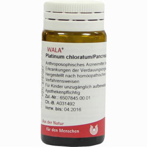 Platinum Chloratum/pancreas Comp. Globuli 20 g - ab 7,56 €