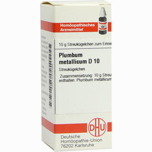 Plumbum Met D10 Globuli 10 g - ab 8,47 €