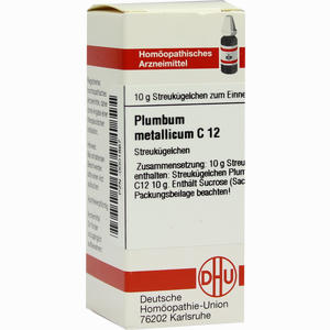 Plumbum Metallicum C12 Globuli 10 g - ab 7,89 €