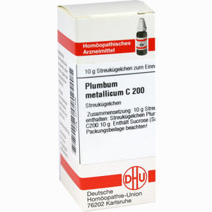 Plumbum Metallicum C200 Globuli  10 g - ab 14,07 €