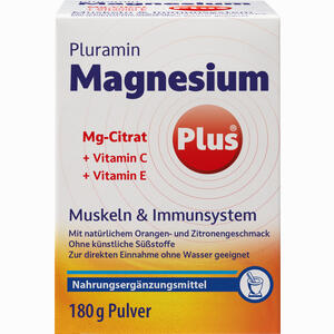 Pluramin Magnesium Plus 180 g - ab 10,10 €