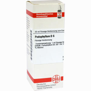 Podophyllum D6 Dilution 20 ml - ab 8,80 €