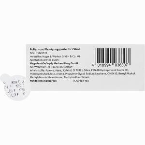 Polier- und Reinigungspaste für Zähne  2 g - ab 1,55 &euro;