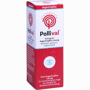 Pollival 0. 5mg/Ml Augentropfen Lösung 10 ml - ab 9,35 €