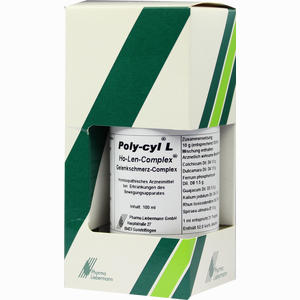 Poly- Cyl L Ho- Len- Complex Gelenkschmerz- Complex Tropfen 100 ml - ab 17,74 €