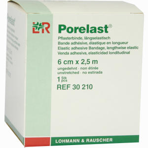 Porelast Pfl 6cmx2.5m Binde 1 Stück - ab 16,63 €
