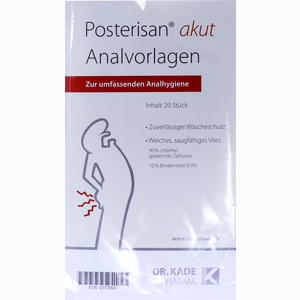 Posterisan Analvorlagen 20 Stück - ab 2,63 €