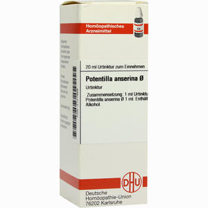 Potentilla Anser Urtinktur Dilution 20 ml - ab 11,58 €