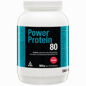Power Protein 80 Erdbeer Pulver 900 g - ab 27,12 €